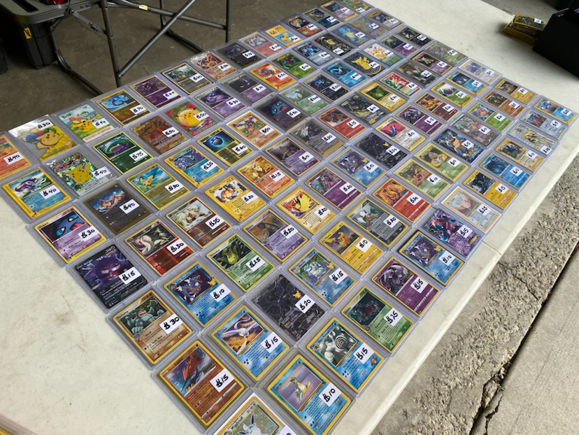Vintage Pokémon cards