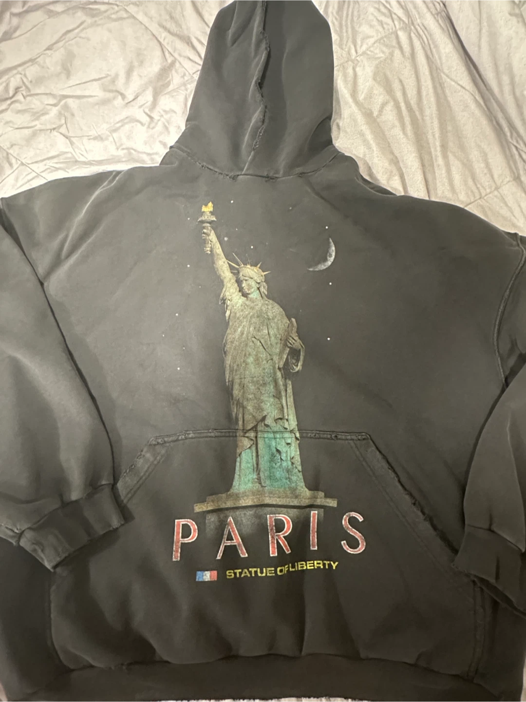 Balenciaga Paris Statue of Liberty Hoodie