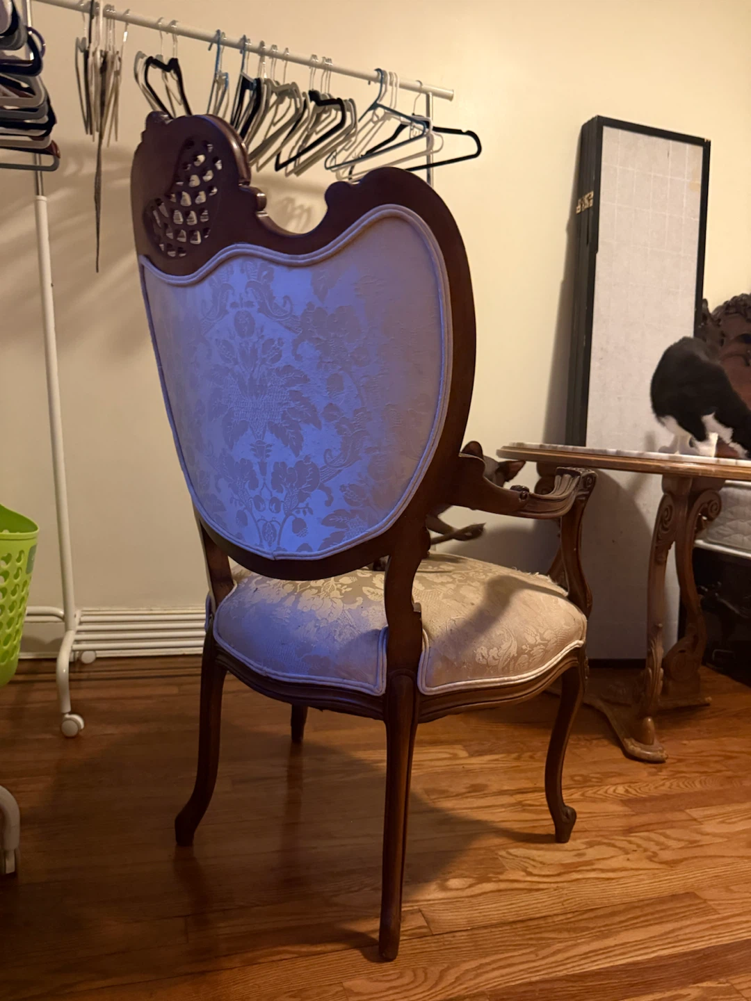Antique Accent Chair - Needs Reupholstery - photo 2