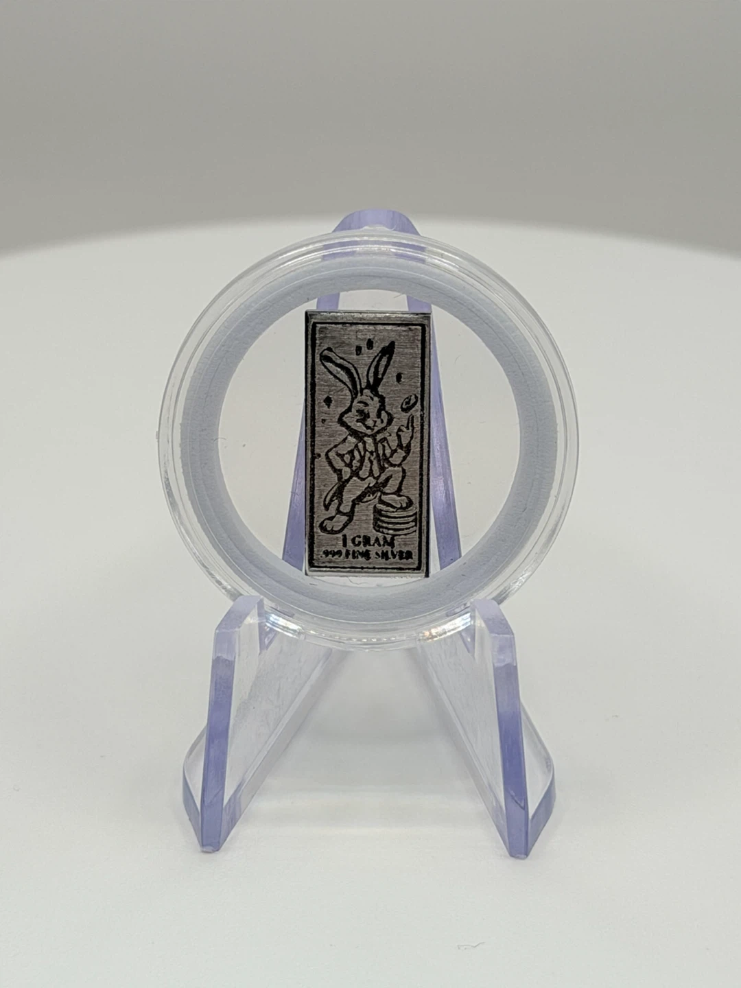 1 Gram .999 Premium Fine Silver Maple Bar and Money Bunny Bar - photo 3