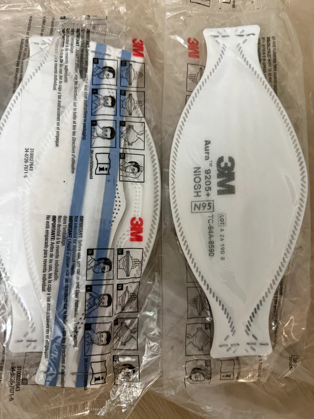 3M N95 Respirator Masks