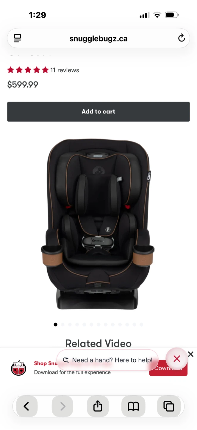 Maxi cosi car seat - photo 2