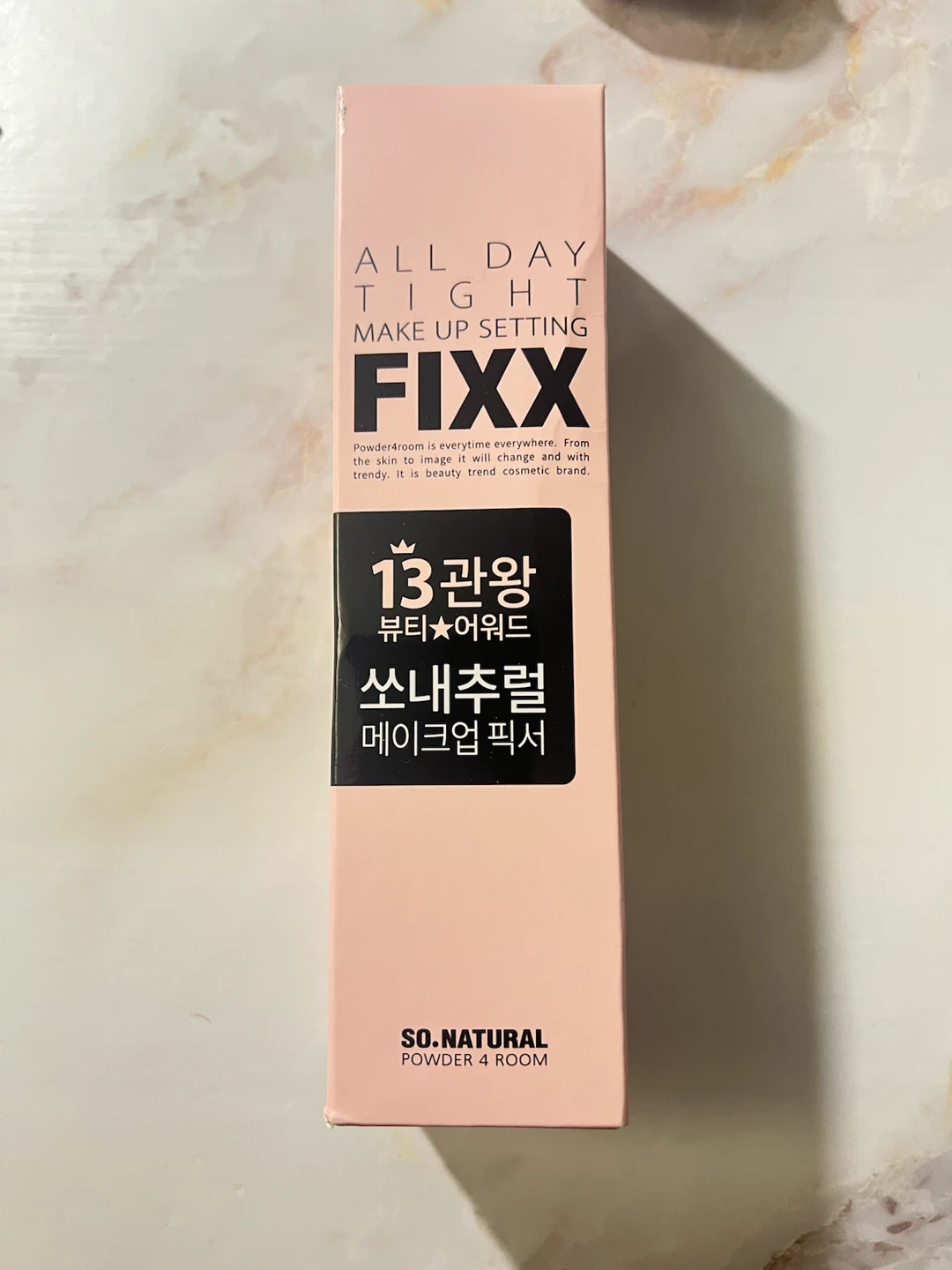 New Korean Beauty SO NATURAL All Day Tight Make Up Setting FIXX - photo 2