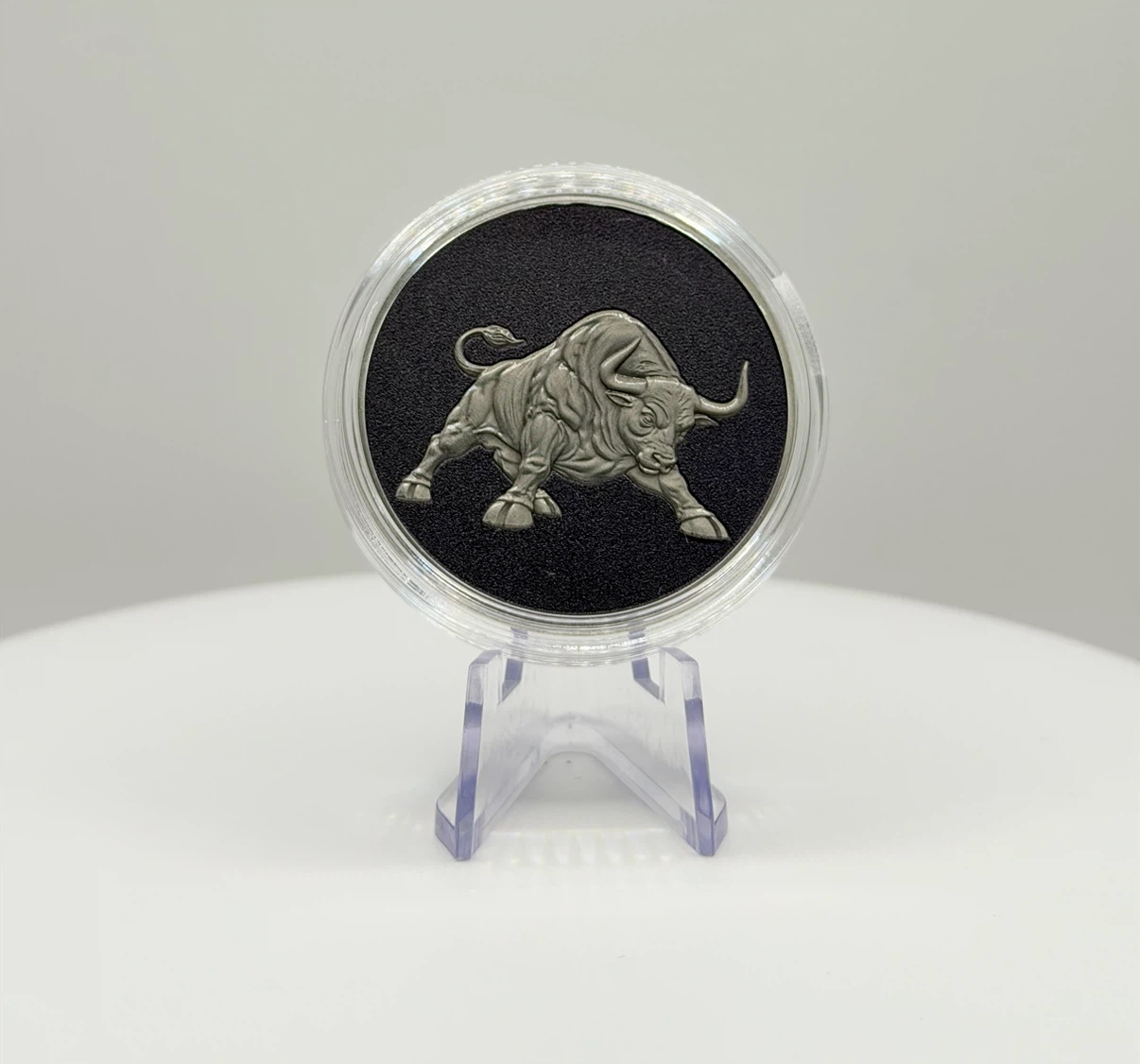 1 Troy Ounce .999 Fine Copper Bull and Bear Coins