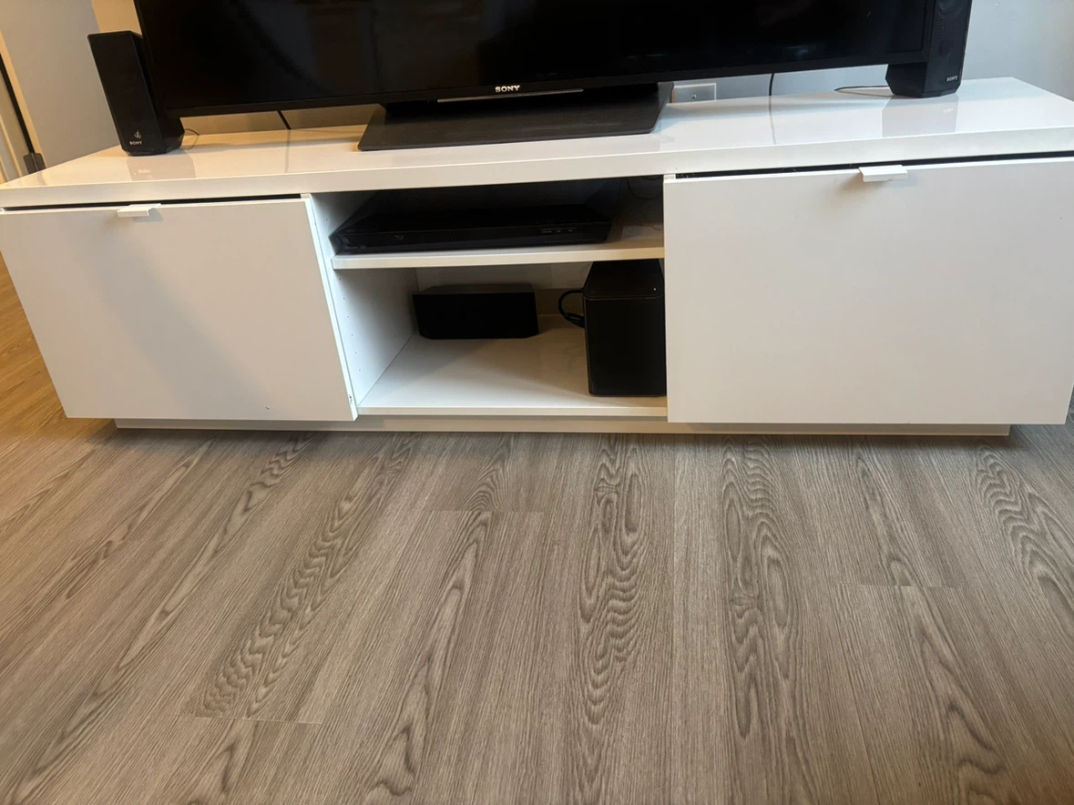 White Media Console / TV Stand