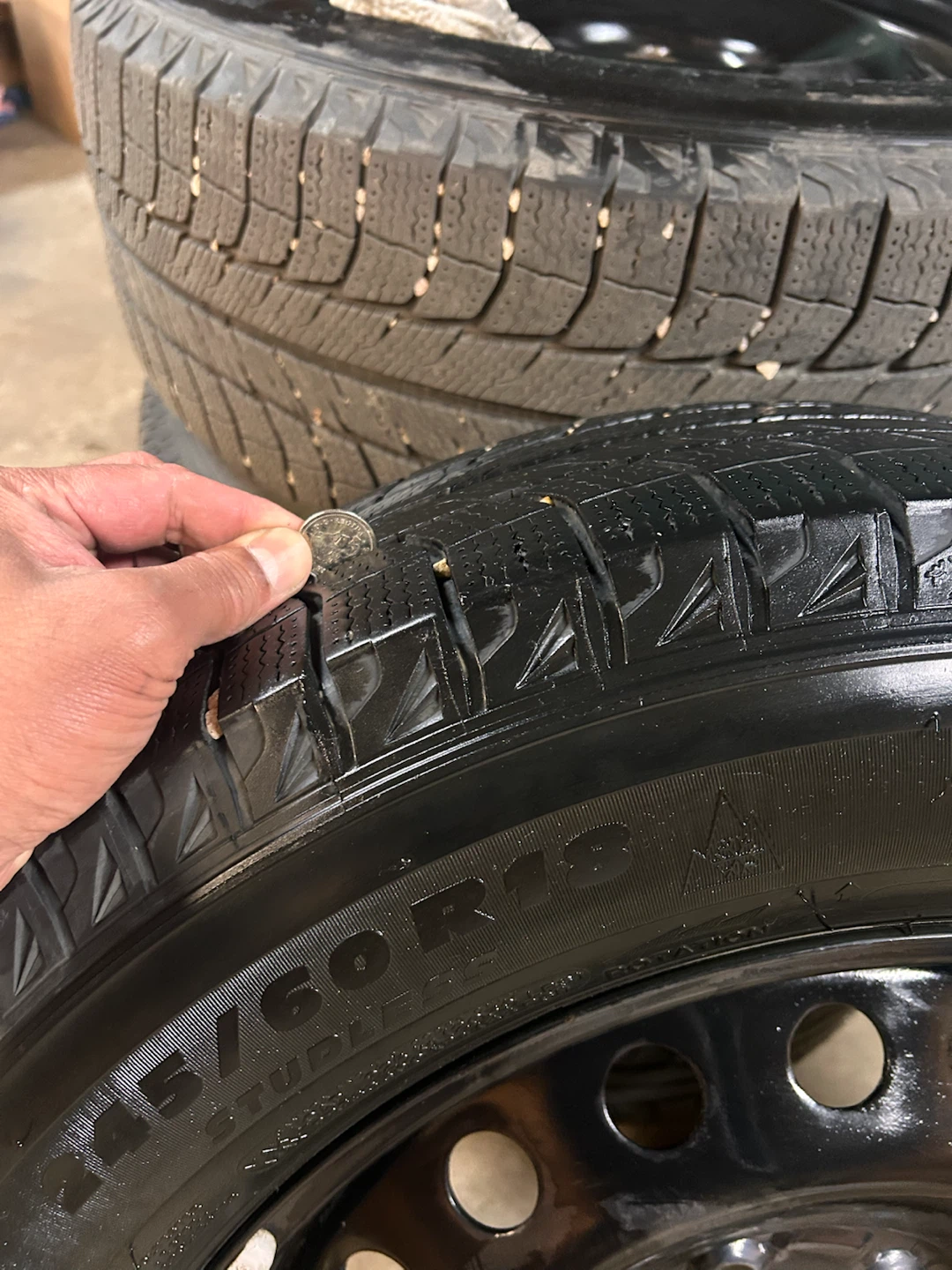 245/60 R18 Michelin Latitude X-ice Winter Tires - photo 2