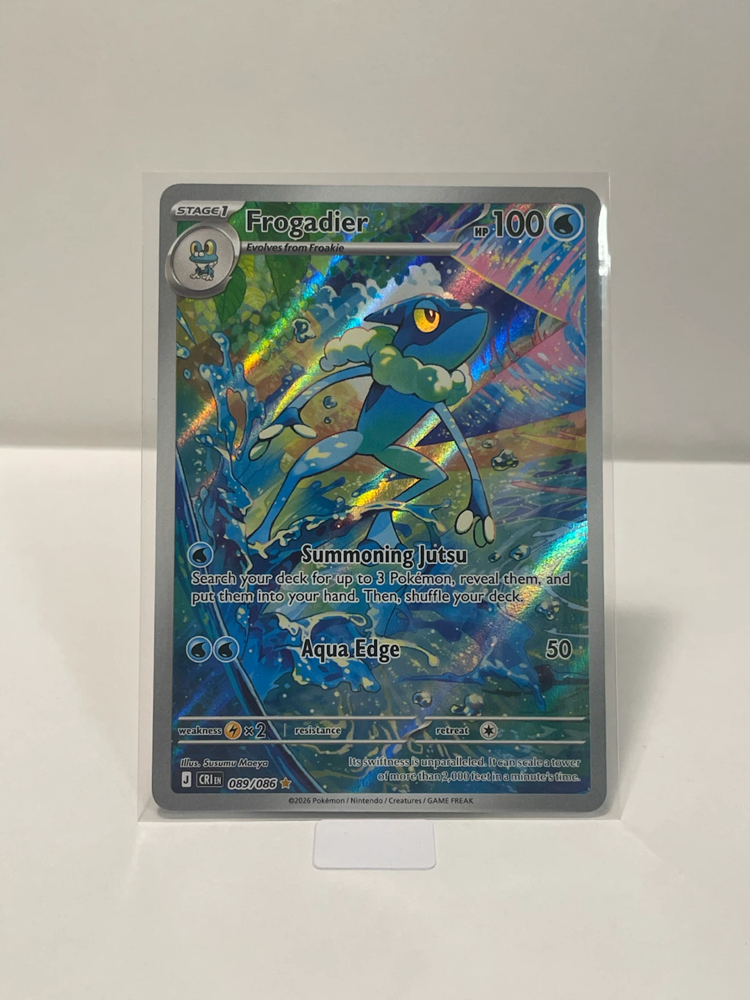 FROGADIER - Illustration Rare