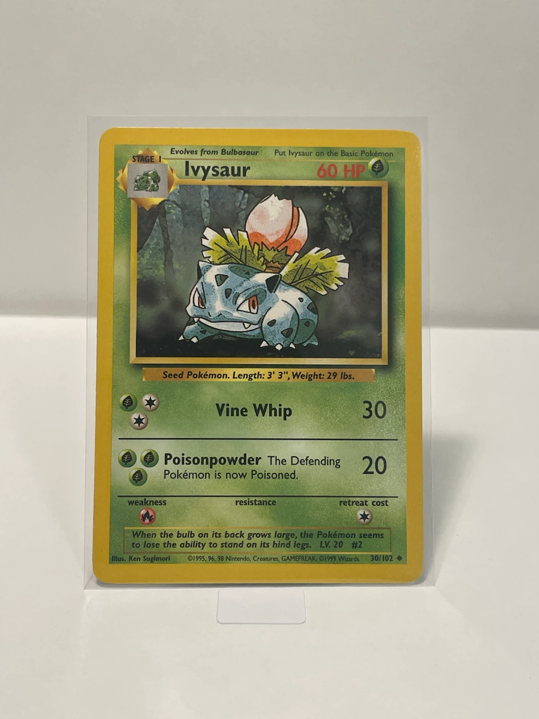 IVYSAUR - Base Set Unlimited