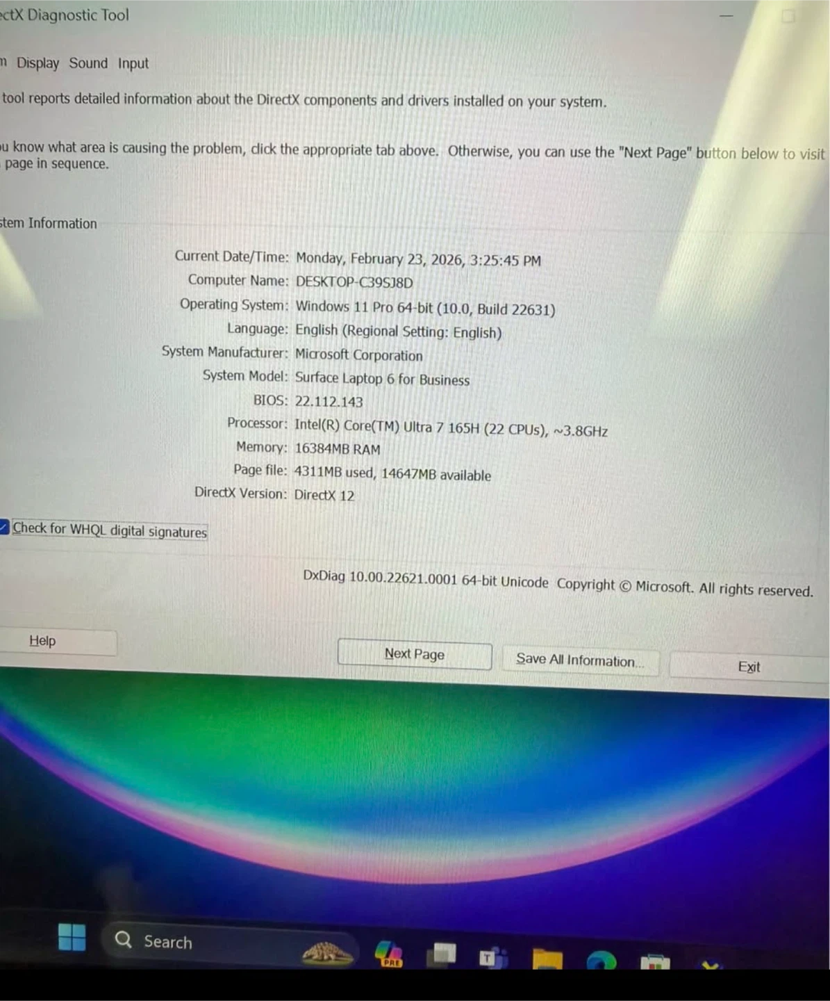 Microsoft Surface Laptop 6 | Touch | Screen Ultra 7 | 32GB RAM | - photo 5