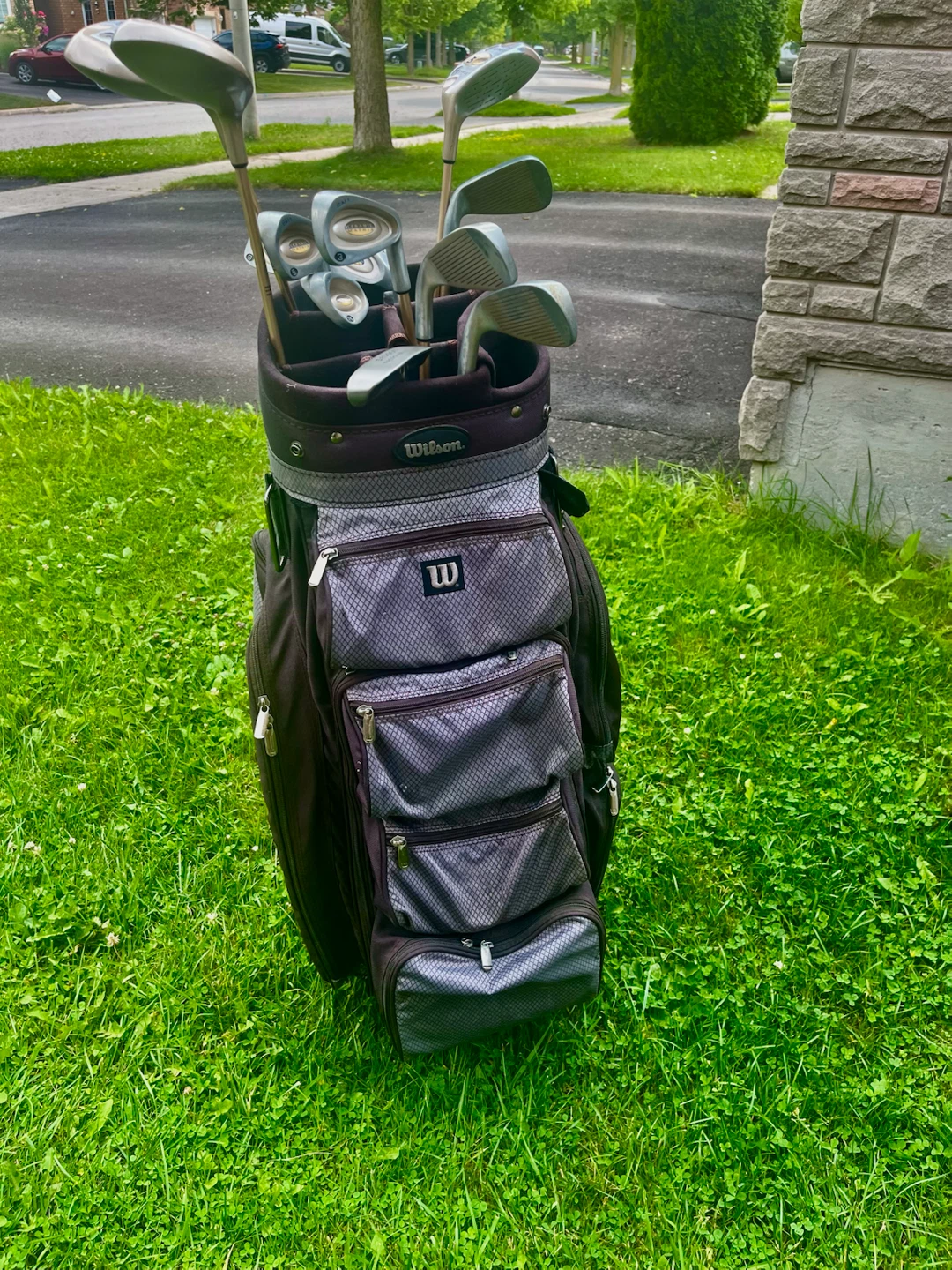 Golf clubs and bag - photo 5