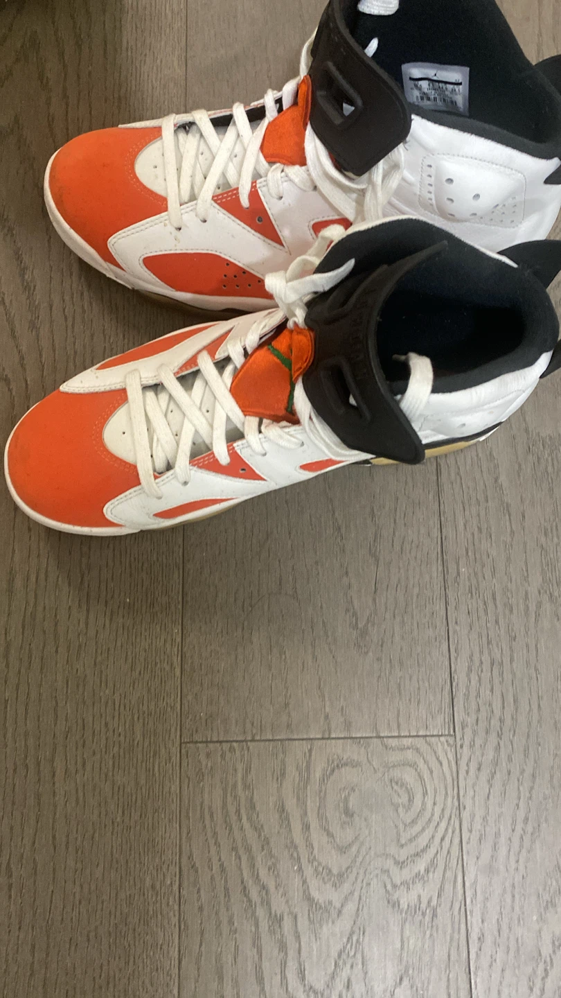 Air Jordan 6 Orange White
