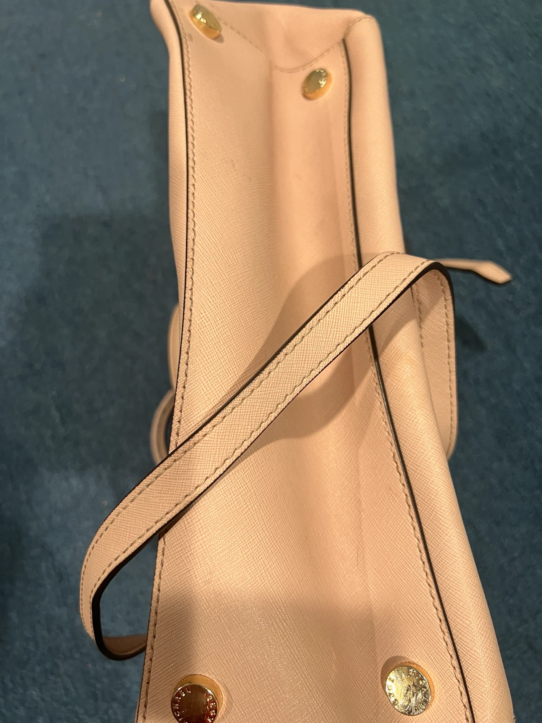 Michael Kors Pink Leather Satchel Handbag - photo 3