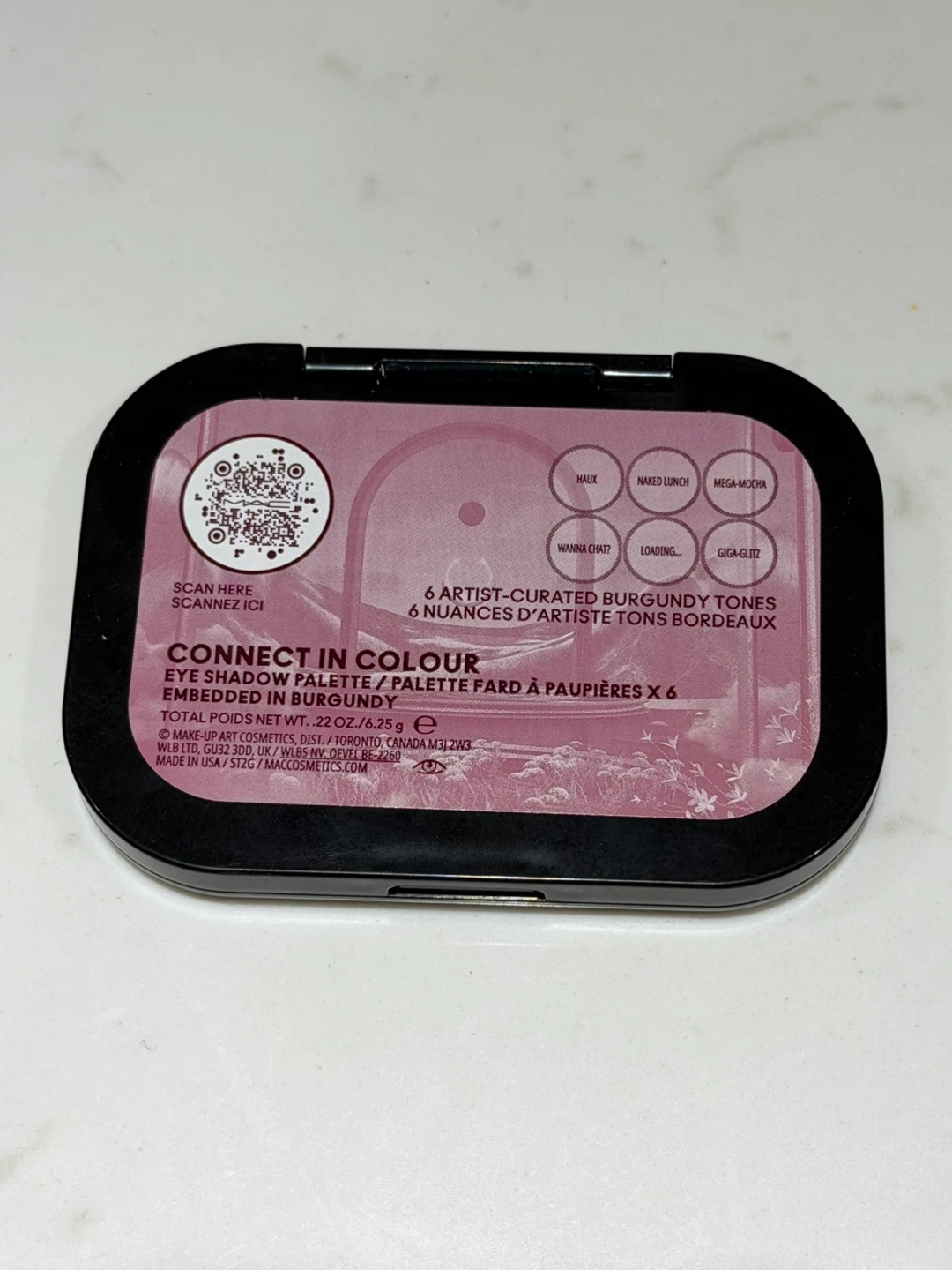 MAC Eyeshadow Palette – Embedded in Burgundy (Like New) - photo 3