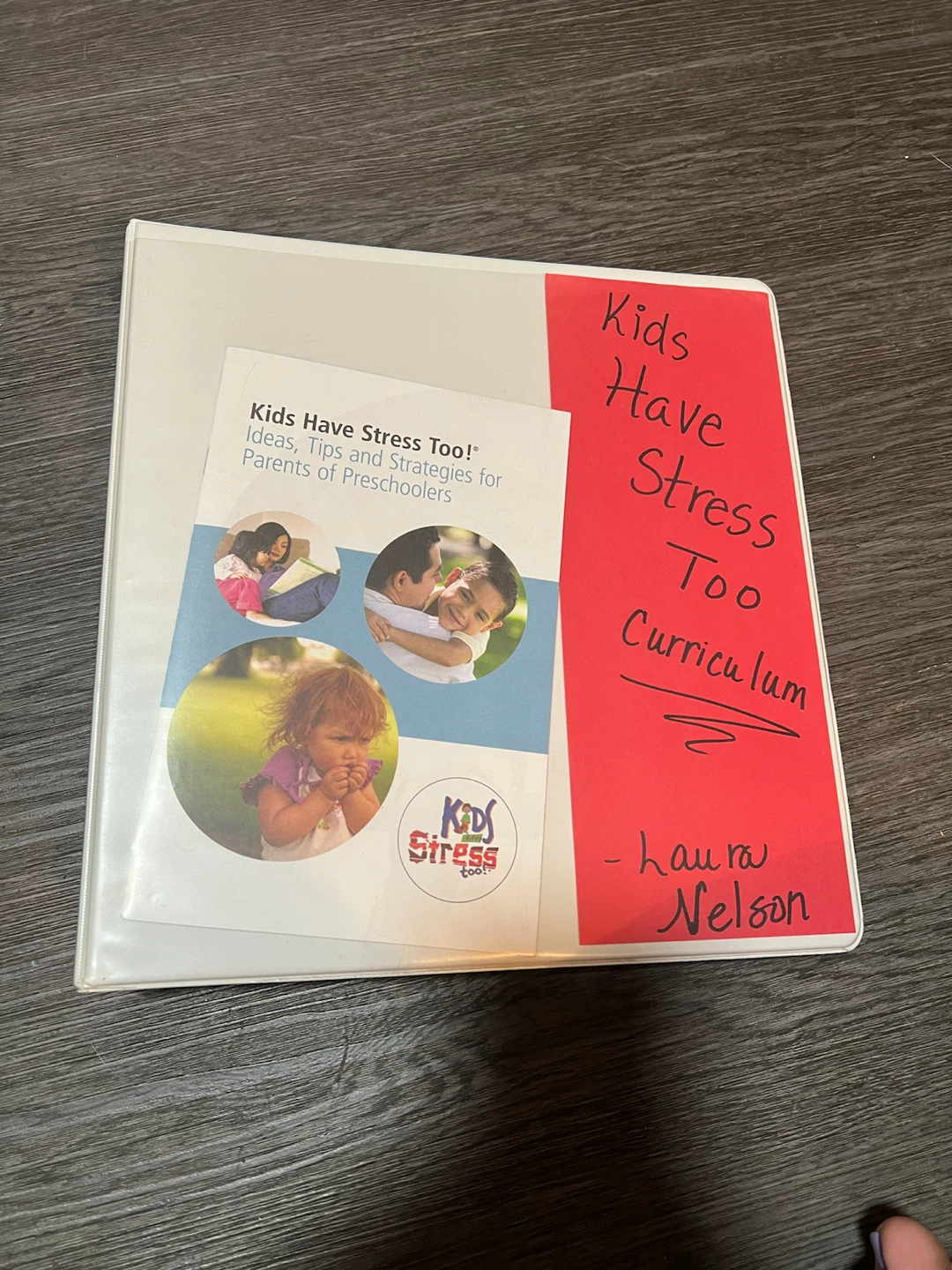 Kids Have Stress Too! Curriculum Binder
