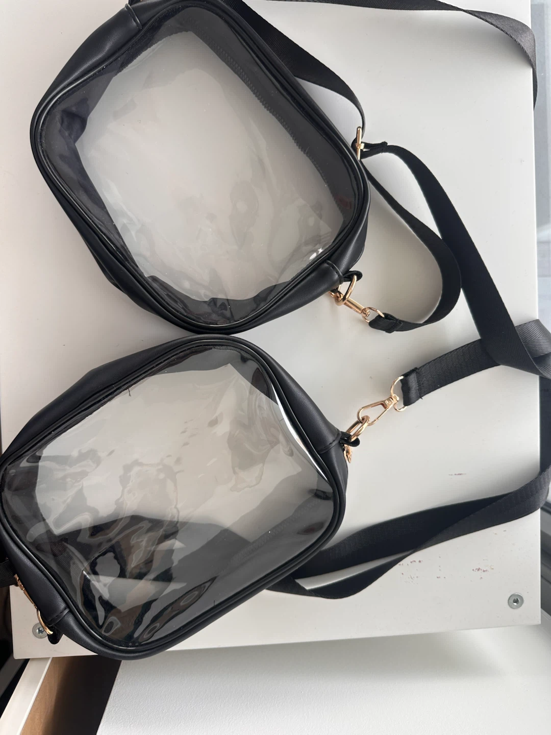 Clear crossbody bags - $5 each