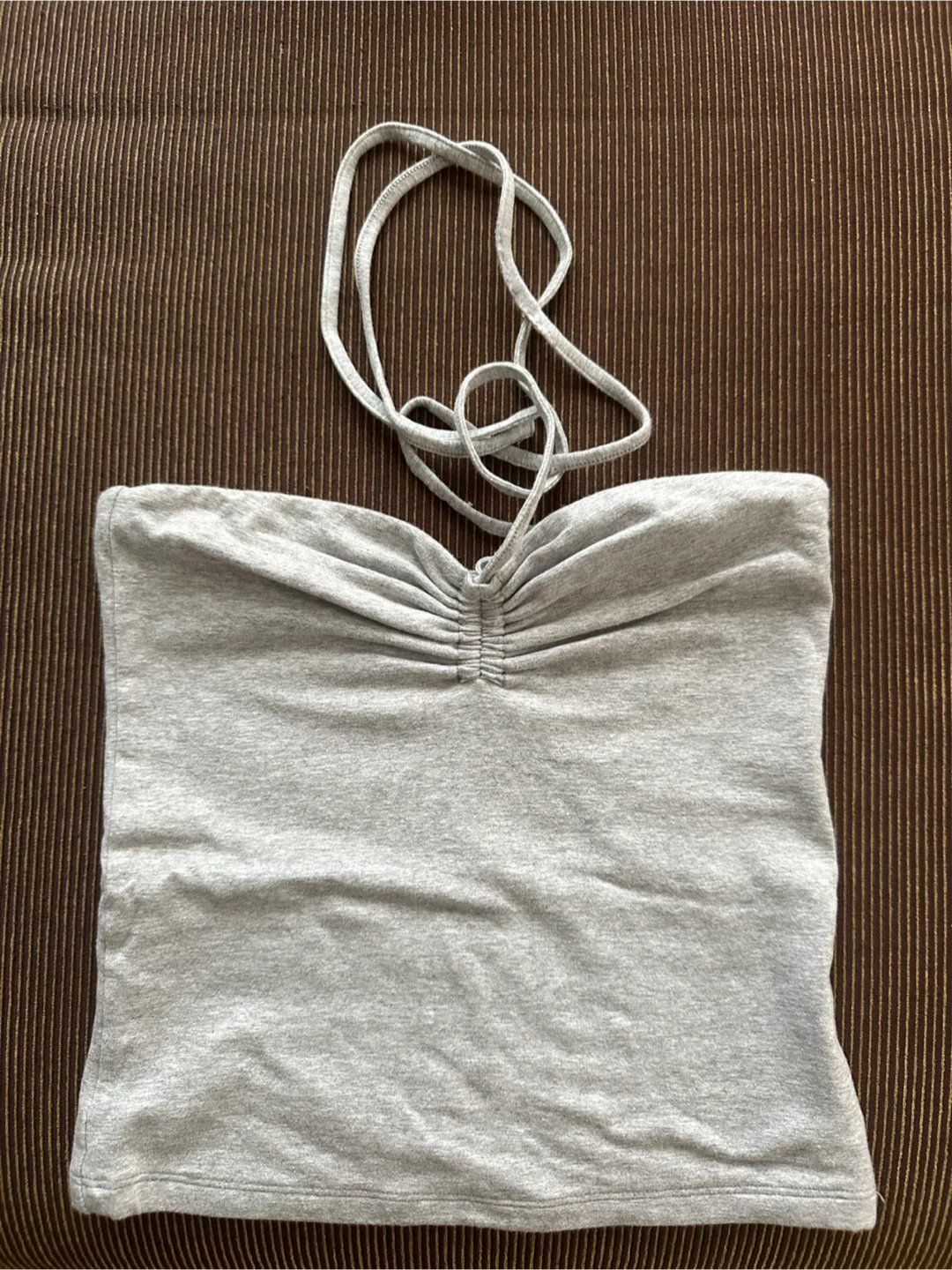 TNA Chill Grey Tube Top