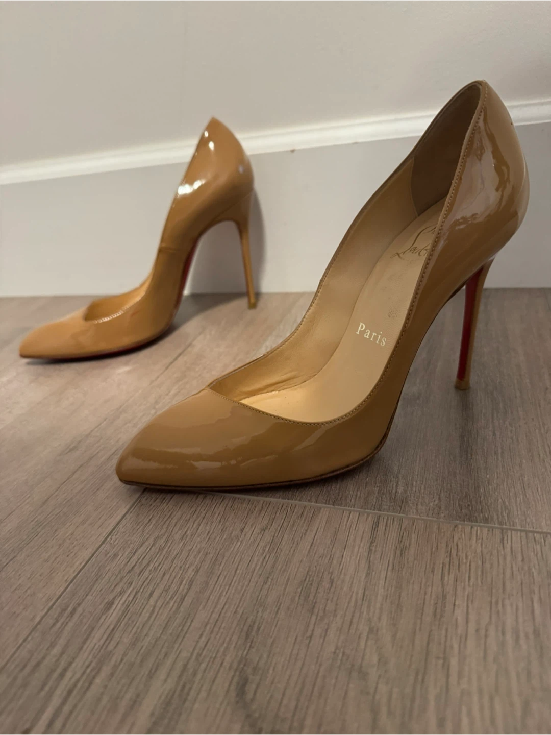 Christian Louboutin Cornielle 100 Stiletto Pumps Heels size 35.5 - photo 2