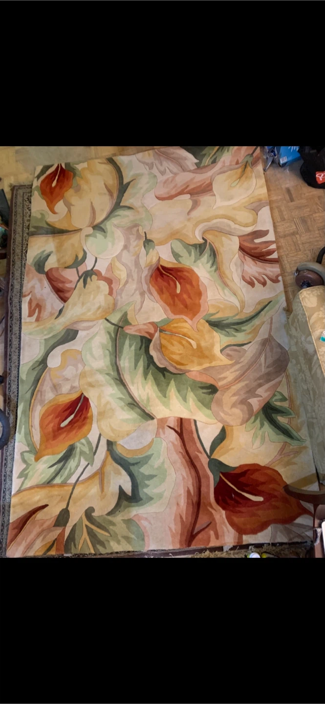 DuPont high quality beautiful Floral Area Rug