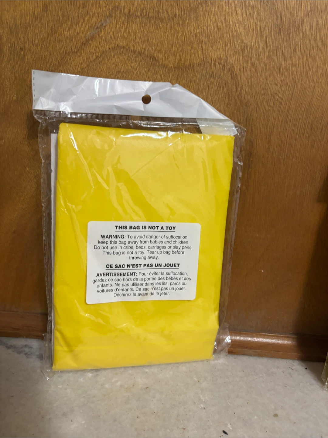 Nature's Trail Yellow Rain Poncho - One Size (4 Pack) - photo 2