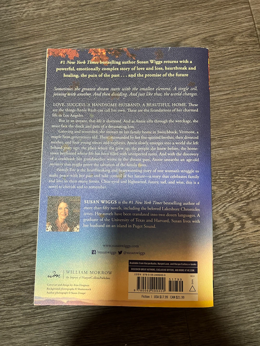 Susan Wiggs Family Tree Novel - photo 2