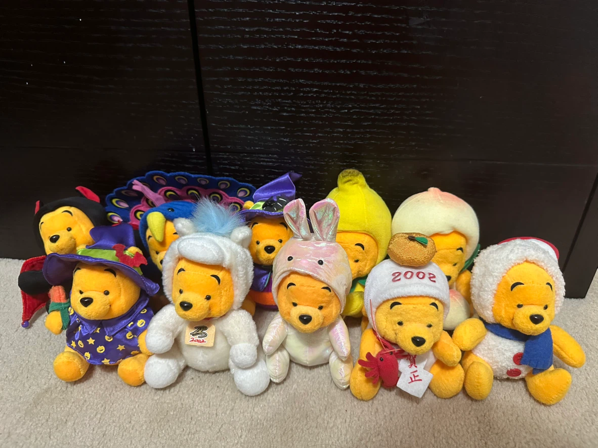 Disney Winnie the Pooh Plush Collection – Set of 10