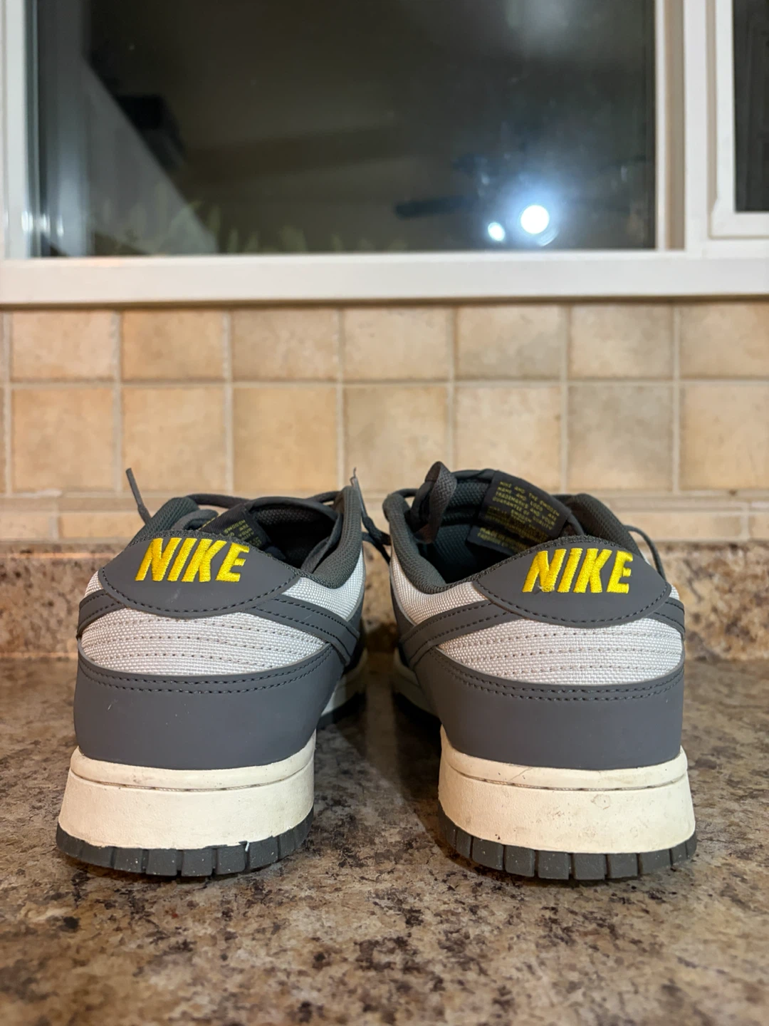 Nike Dunk Low Grey White Sneakers - photo 2