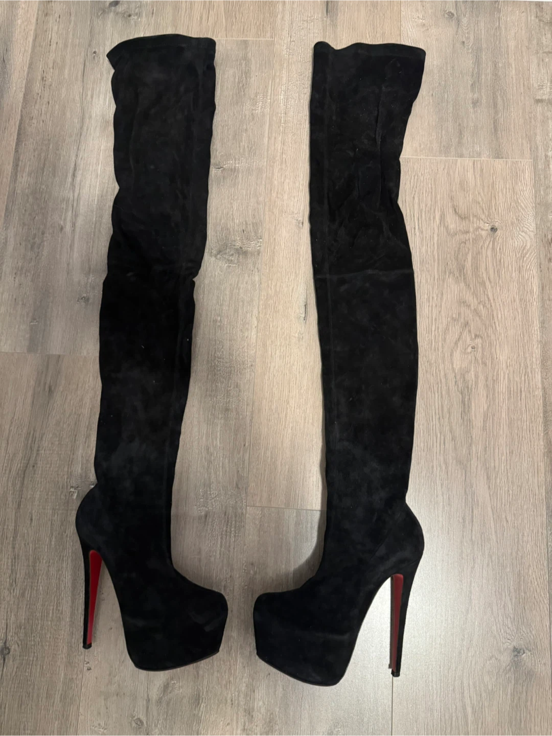 Christian Louboutin Monicarina 160 Thigh High Boots size 36