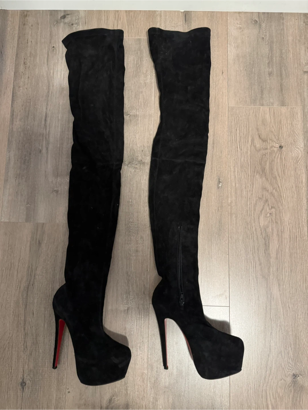 Christian Louboutin Monicarina 160 Thigh High Boots size 36 - photo 2