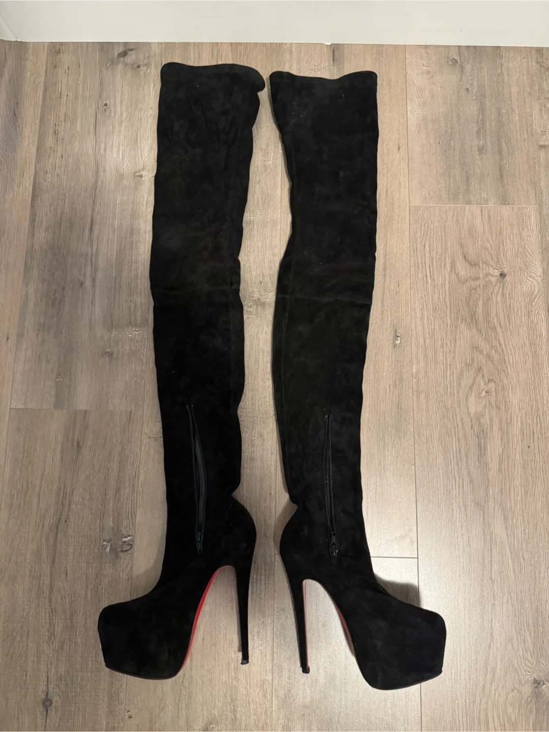 Christian Louboutin Monicarina 160 Thigh High Boots size 36 - photo 3