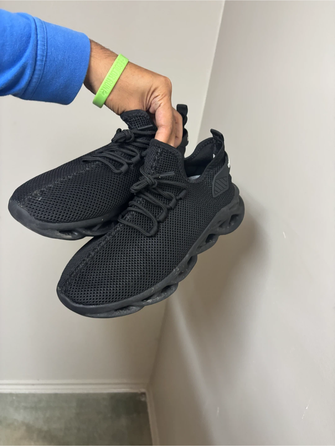 Black "Designed 2020" Running Shoes