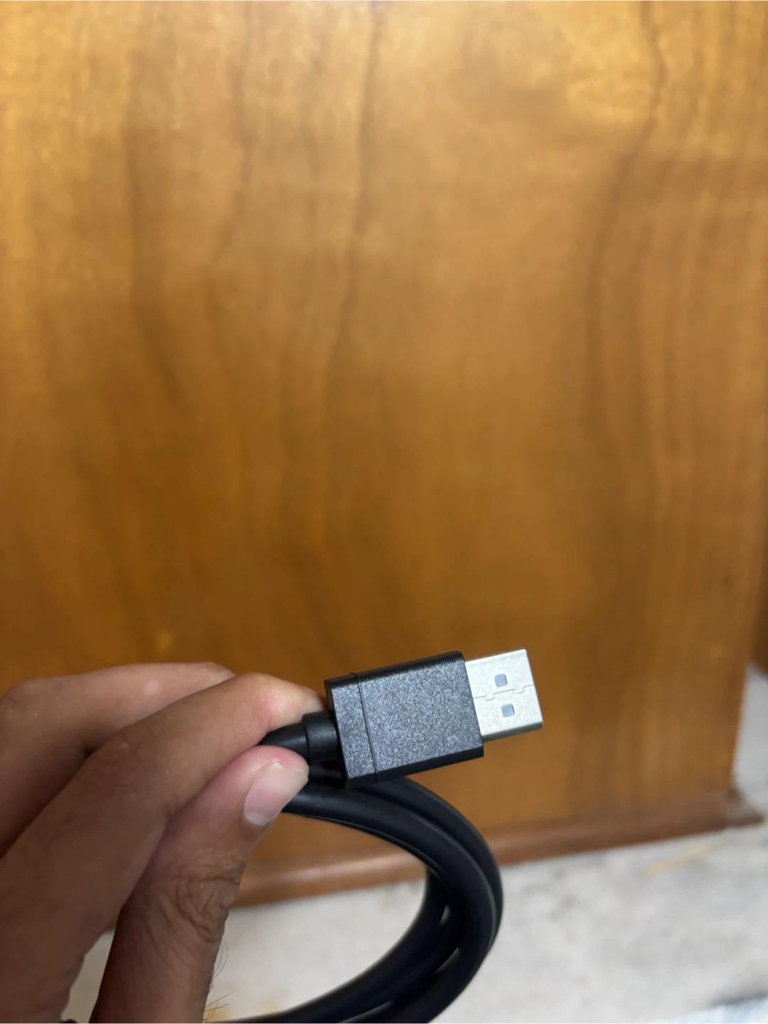 Black DisplayPort Cable - photo 5