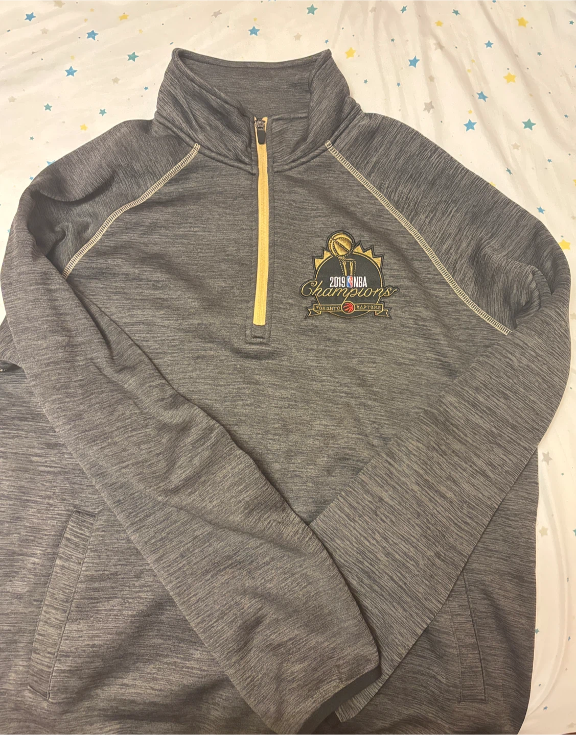 G-III 2019 Raptors Locker Room NBA Championship Quarter Zip