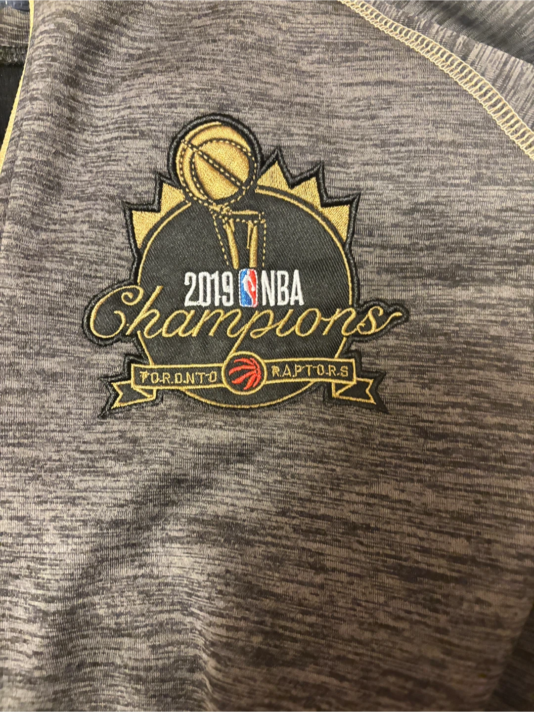 G-III 2019 Raptors Locker Room NBA Championship Quarter Zip - photo 5