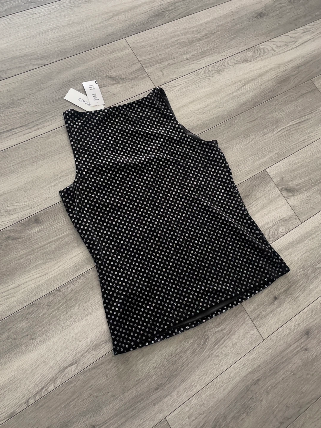 Ricki's Black Sequin Tank Top - photo 3