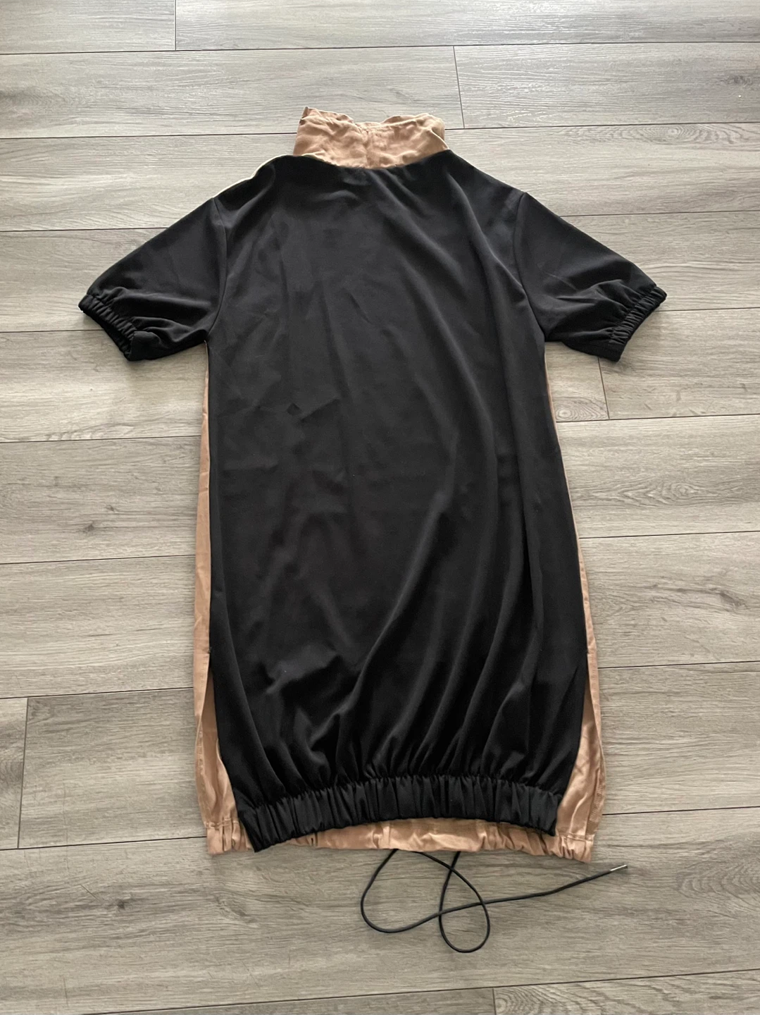 Zara Beige/Black Basic Dress - photo 4