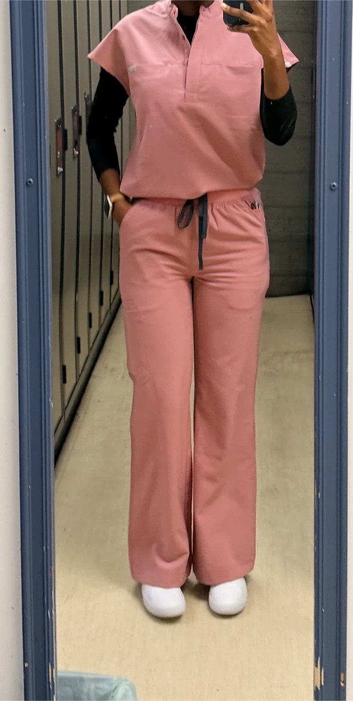 Pink Scrub Set - photo 2