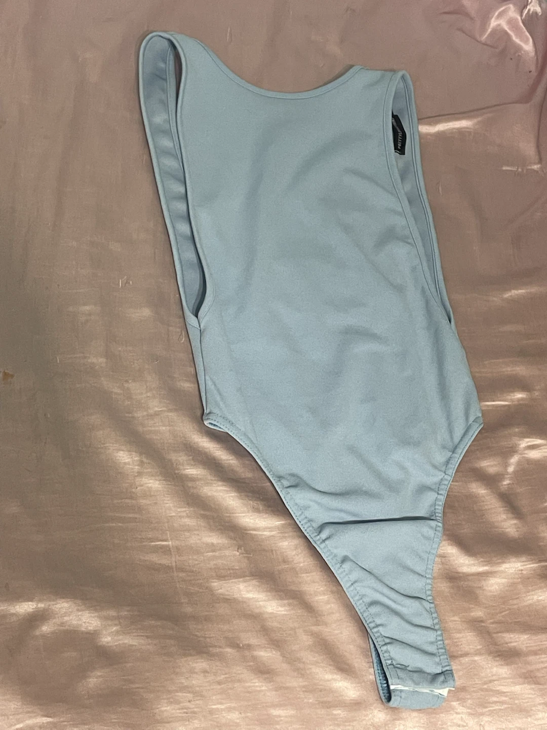 Light Blue Bodysuit from Pretty Little Thing