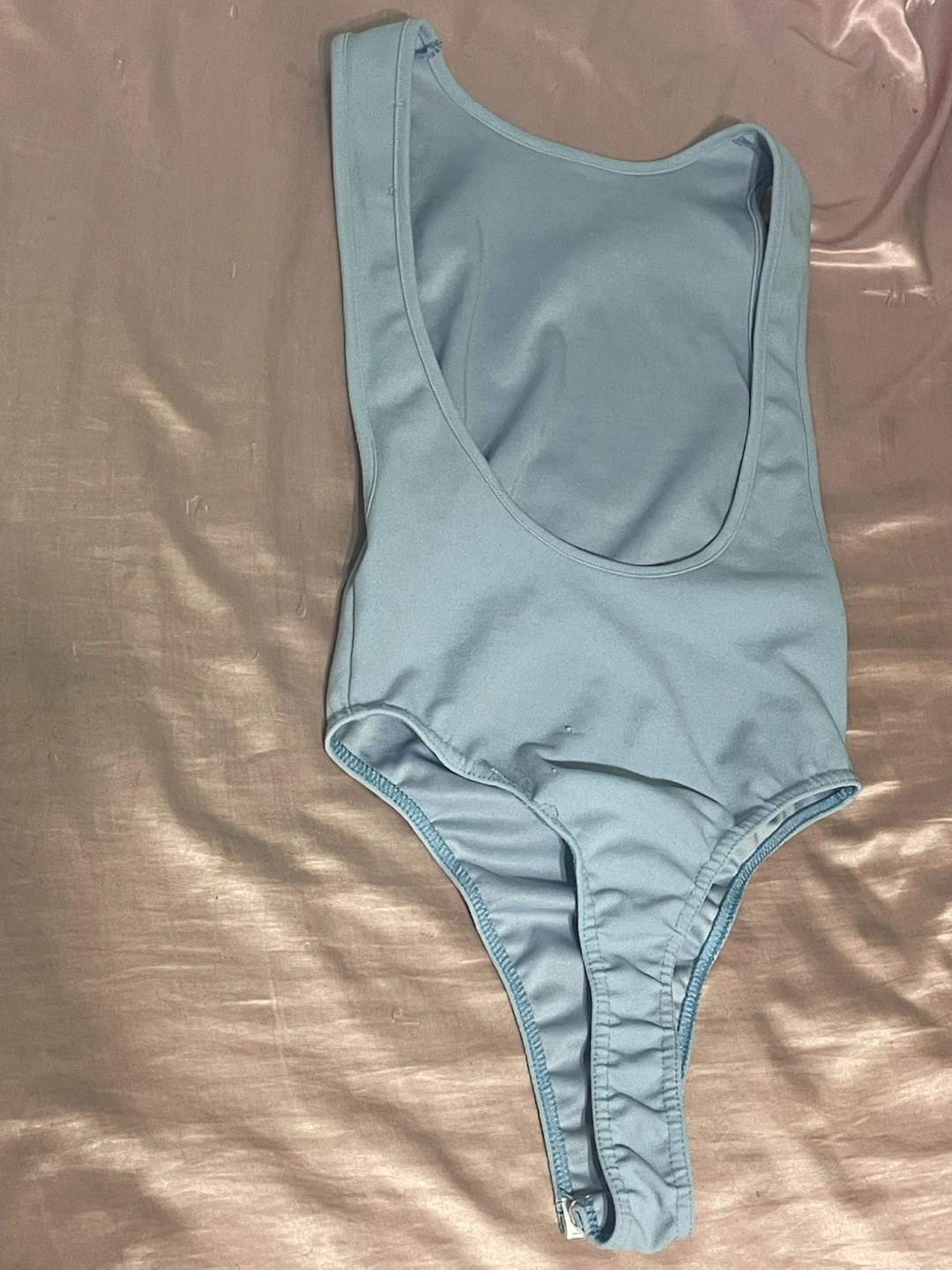 Light Blue Bodysuit from Pretty Little Thing - photo 2