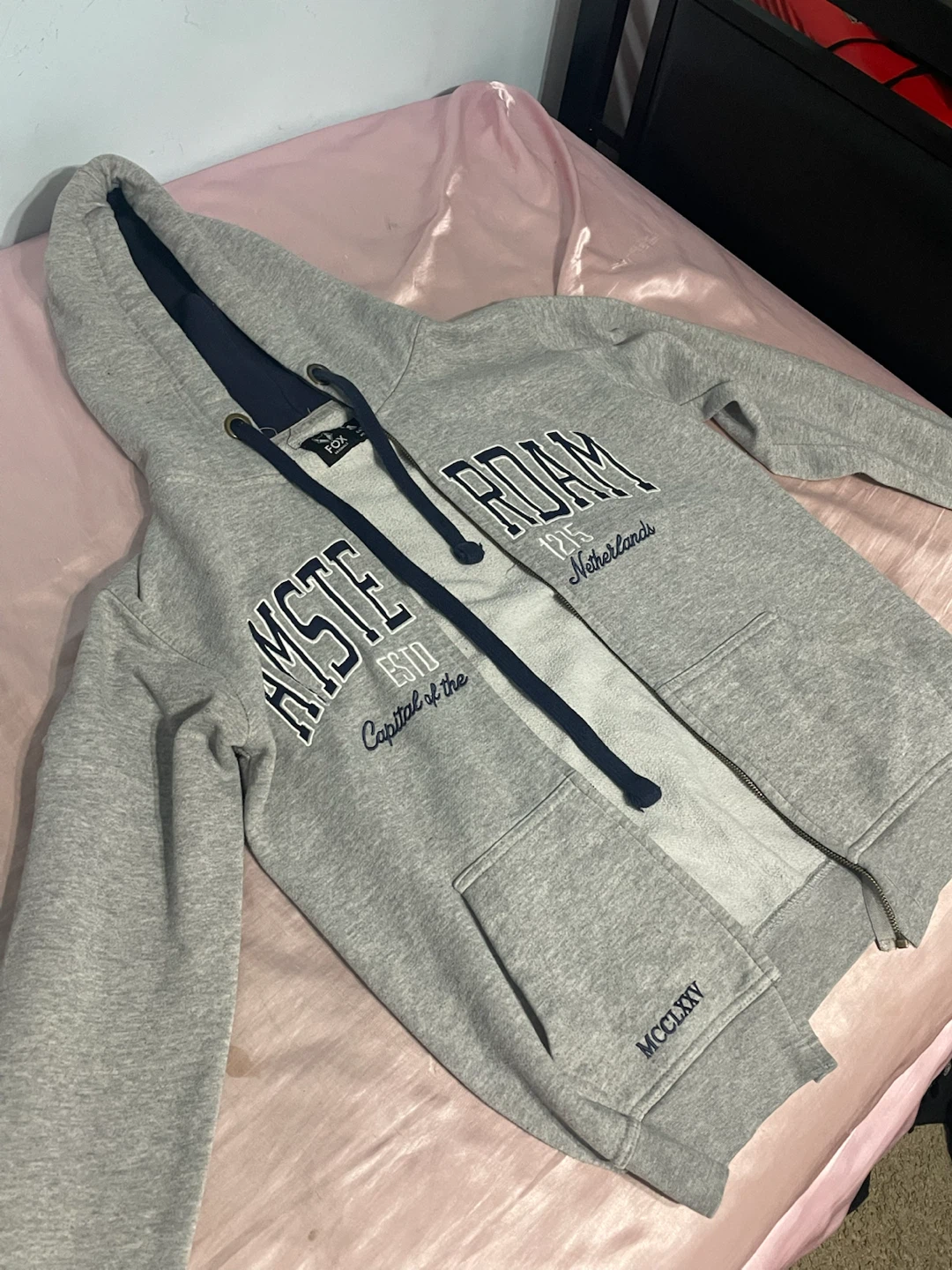 Grey Amsterdam Hoodie