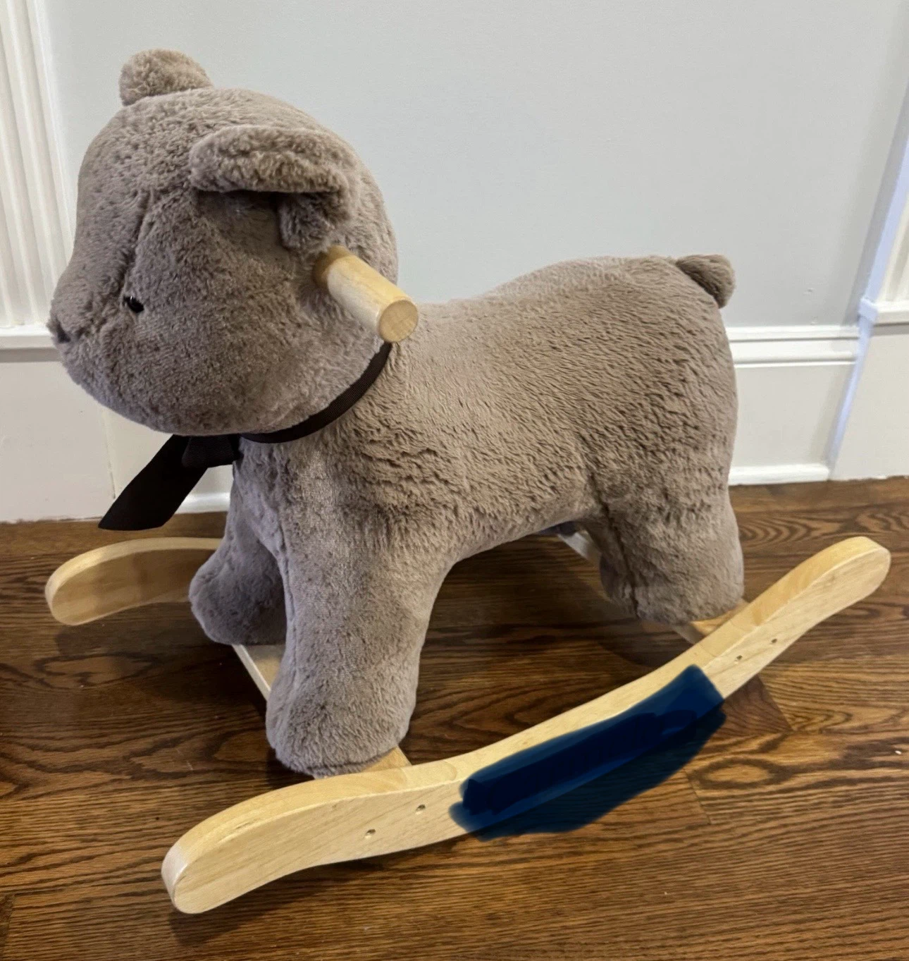 Pottery Barn Kids Plush Rocking Bear
