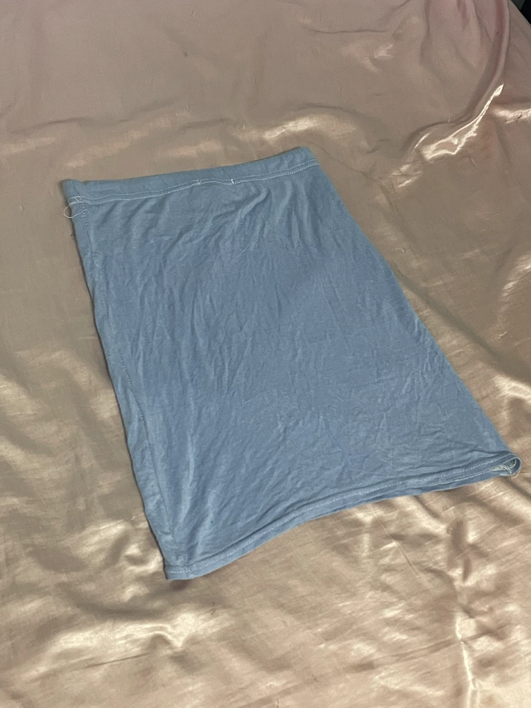 Blue Tube Top/Skirt from Pretty Little Thing