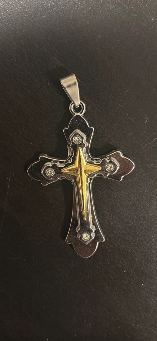 Cross Pendant Necklace Charm
