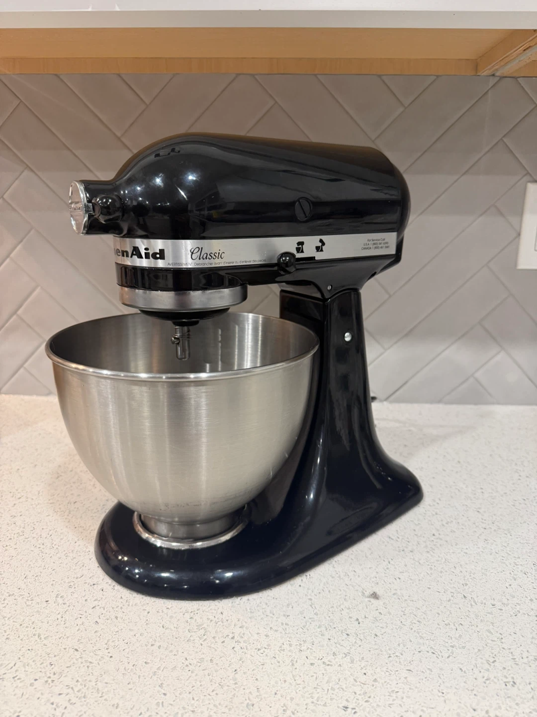 KitchenAid Classic Stand Mixer - Black - photo 2
