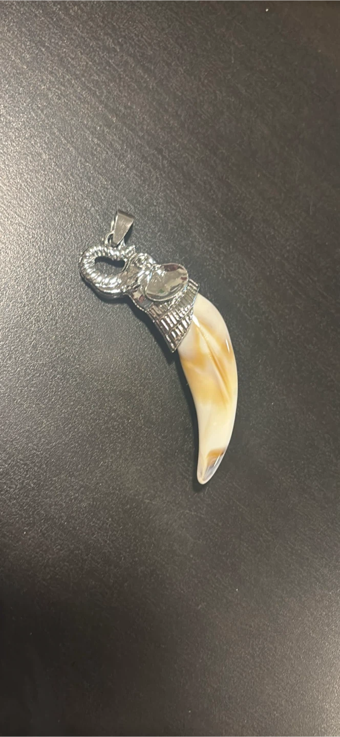 Pendant Necklace with Elephant Charm