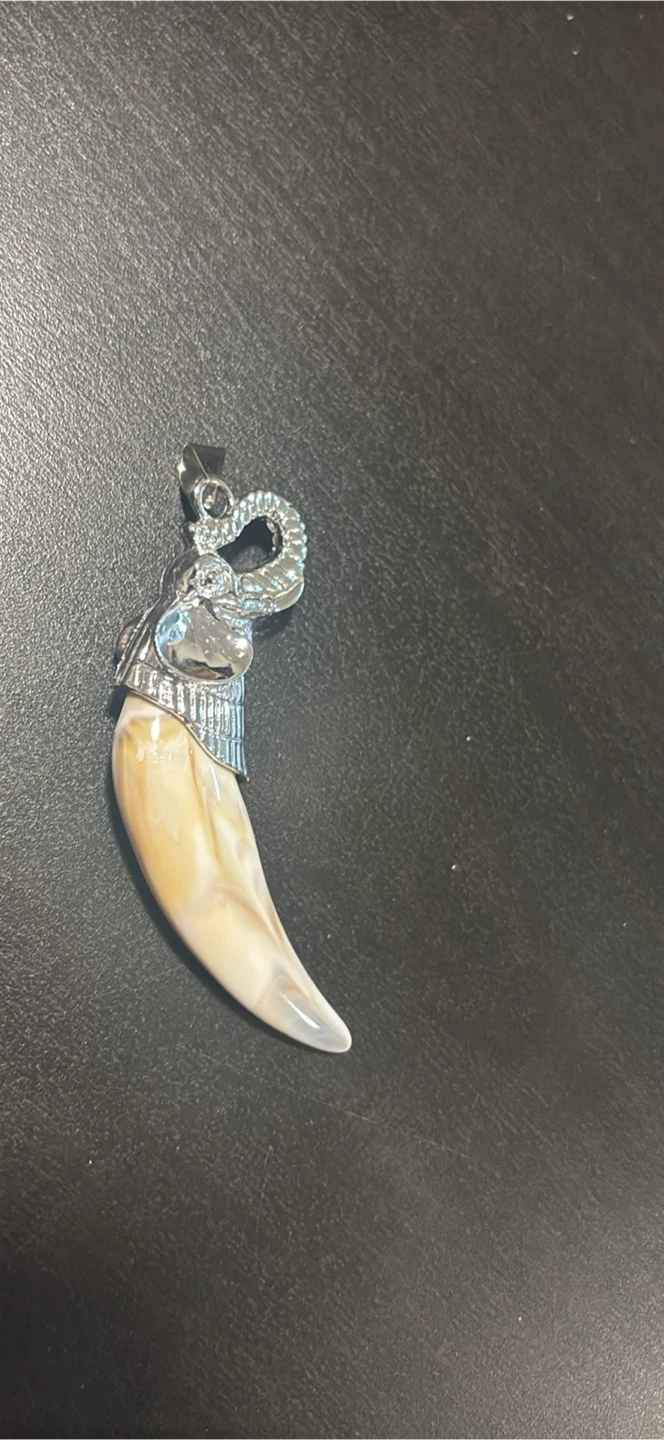 Pendant Necklace with Elephant Charm - photo 2