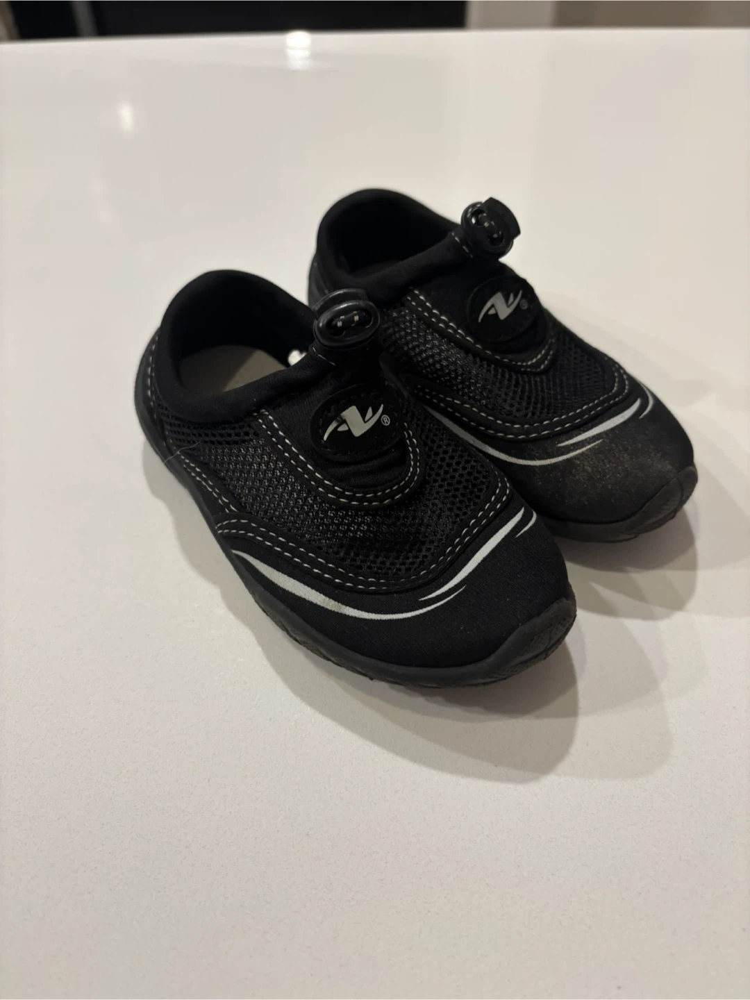 Athletic Works Toddler Boy Size 7/8 Water Shoes For Sale