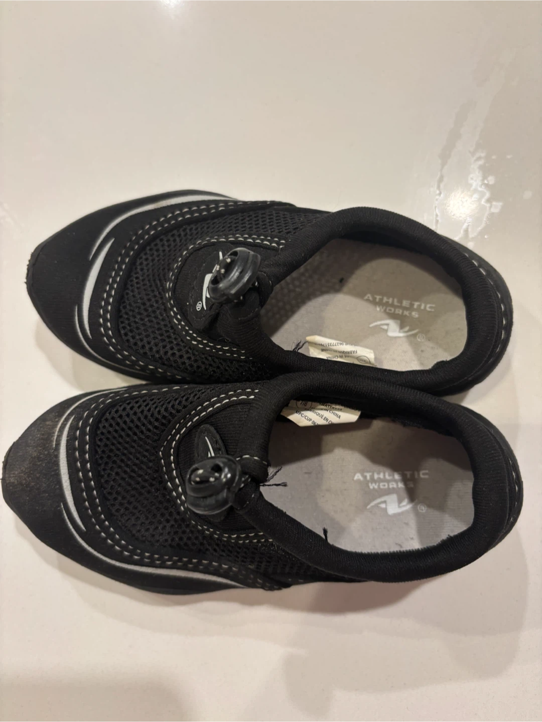 Athletic Works Toddler Boy Size 7/8 Water Shoes For Sale - photo 3