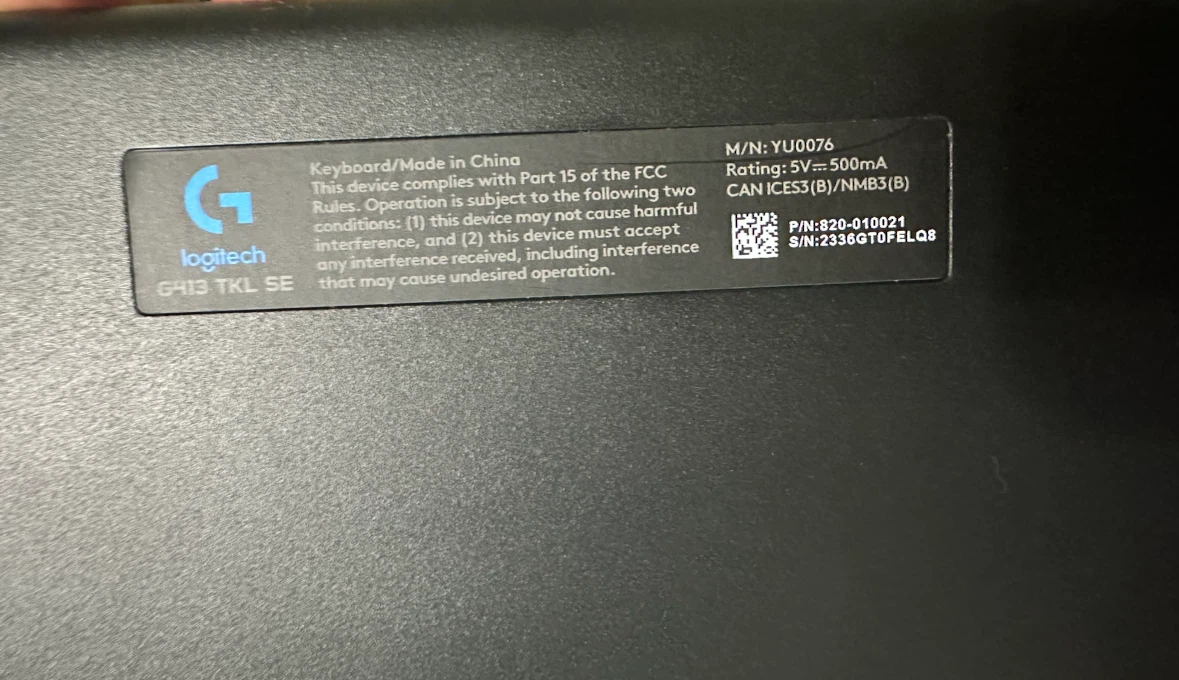 Logitech G413 TKL SE Mechanical Keyboard - photo 2