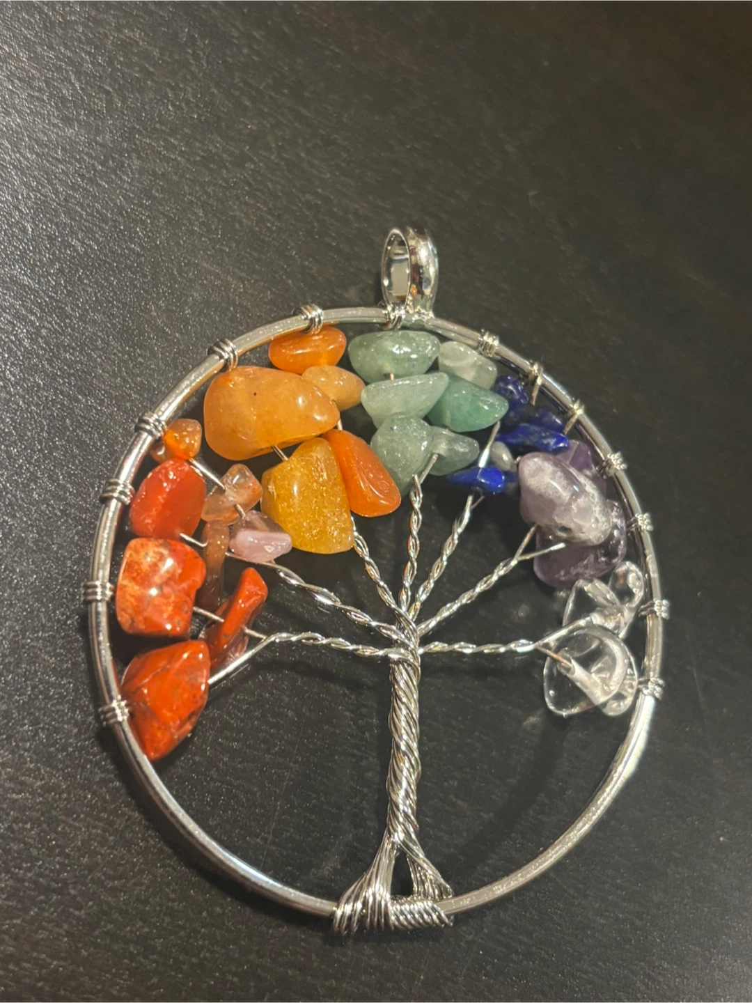 Tree of Life Chakra Pendant Necklace