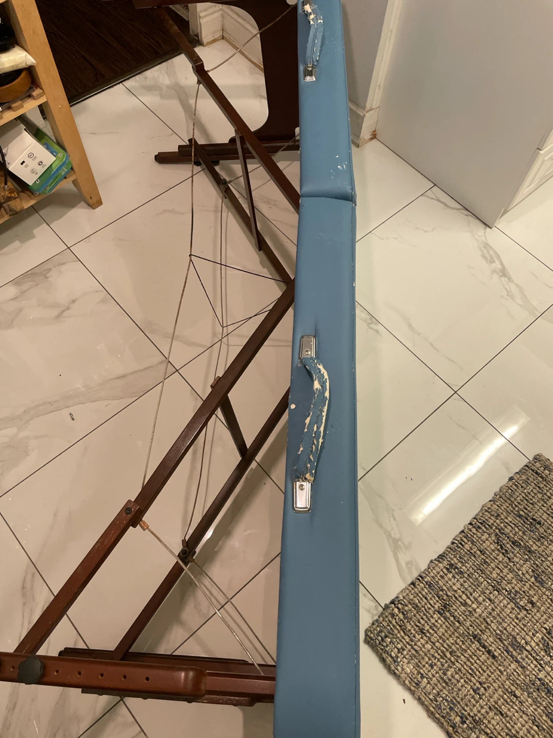 Blue Portable Massage Table - photo 3
